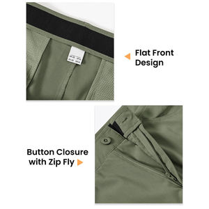 Pantalones de Golf al por Mayor de Secado Rápido y Ligeros para Hombre, Pantalones Deportivos de Golf de Alta Elasticidad, Pantalones Personalizados para Hombre en Diferentes Estilos - Product Image 4