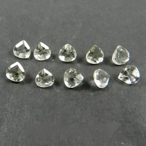 Piedras Preciosas Sueltas de Amatista Verde Natural de 6 mm, Forma de Corazón Facetado, Precios de Fábrica, Compre Directamente del Fabricante, Tienda en Línea, Oferta Ahora - Product Image 2