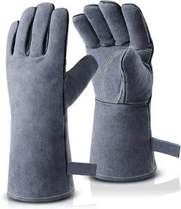 Gants de travail robustes en cuir de chèvre pour chauffeurs de camions, entrepôt, jardinage, travaux agricoles et soudure - Vente en gros - Product Image 1