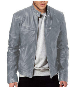 Spring and Autumn New Style <b>Jackets</b> Factory Custom Cowhide Genuine Leather <b>Jacket</b> Men's Fashion Old Collar <b>Biker</b> <b>Jackets</b> - Product Image 4