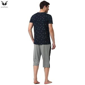 Athletic Men Summer Short Set Gym Fitness Short Sleeve Tracksuit Lightweight Quick Dry 2 Piece Sportswear Male Matching Set - Product Image 4