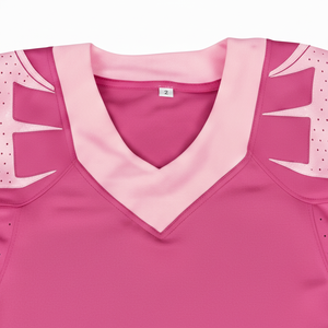 Ensemble maillot et pantalon de football américain personnalisé, respirant, 100 % polyester, uniforme d'équipe par sublimation, vente en gros, manches courtes imprimées - Product Image 4