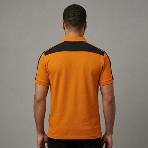 Nuevo Cuello Camisero Bordado Personalizado de Poliéster/Algodón de Alta Calidad para Camiseta con Logotipo Personalizado, Ropa Casual de Verano para Hombre - Product Image 5