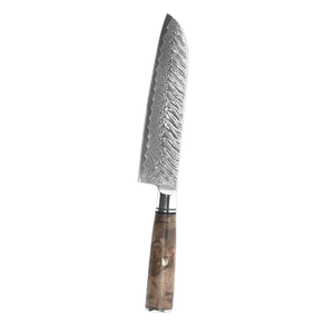 Couteau de chef en acier Damas de style moderne, manche en résine LEGACY BLADES 8-9,9 pouces, ambidextre, fait main, couteau de cuisine haut de gamme - Product Image 3