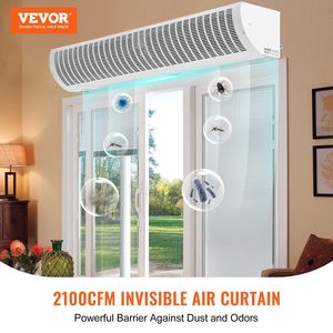Barriera d'Aria Commerciale da Interno da 60 Pollici, Super Potente, 2 Velocità, 2100 CFM, Montaggio a Parete, per Porte, Ventilatore per Porte Interne Super Air - Product Image 2