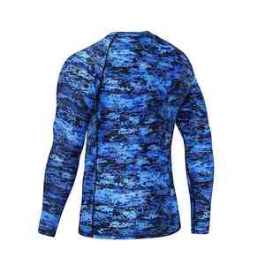 Camiseta Deportiva Ligera para Hombre con Mangas de Diferentes Colores y Precio al por Mayor, Fabricada con Material de Secado Rápido - Product Image 3