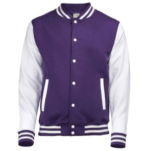 Chaqueta Varsity Personalizada OEM al Mejor Precio para Adultos, Estilo Urbano con Cuello Alto, Chaqueta de Invierno para Hombre - Product Image 2