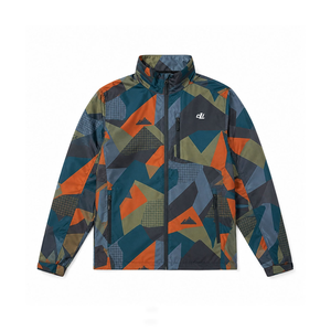 Custom Print Windbreaker <b>jacket</b> for <b>men</b> <b>Lightweight</b> Streetwear Zip Up Custom Logo High Quality Outdoor <b>Jacket</b> Wholesale Low MOQ - Product Image 2