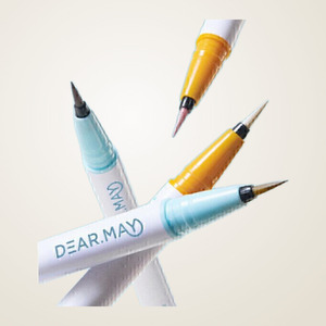 Maquillaje coreano Dear May Tangerine Under-Eye Dual Liner, delineador de ojos a prueba de agua, productos para mujeres, maquillaje cosmético - Product Image 4