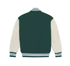 High Quality <b>Men</b> Full Custom All Wool Baseball Wool Sleeves Varsity <b>Jacket</b> For Man Letterman <b>Jacket</b> - Product Image 2