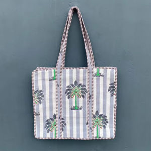 Sac fourre-tout en coton personnalisé, tendance et stylé, idéal pour la plage, les voyages d'été et le maquillage – Vente chaude - Product Image 1