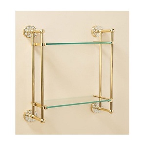 Latest Design Gold Color Color <b>Bathroom</b> Rack Handmade Customized Shape and Size <b>Bathroom</b> Rack by Home Arts - Product Image 6