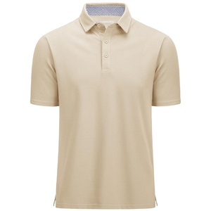 Chemises polo en coton pour hommes de qualité à bas prix, logo personnalisé, vêtements de travail, chemise polo de golf, chemise polo à manches courtes - Product Image 1