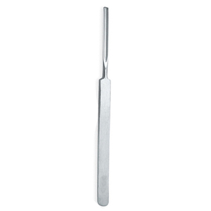 Espátula de Acero Inoxidable de Alto Contenido de Carbono con Mango Antideslizante Duradero y Cuchilla Larga y Afilada para Raspar Uñas, Ideal para Salones - Product Image 1