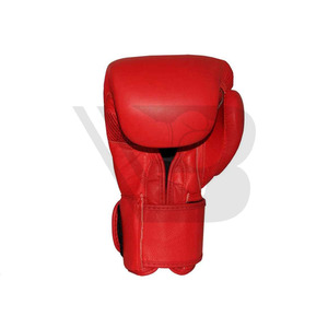 Durable Leather Laced Boxing <b>Gloves</b> with Custom Logo Custom Color <b>Moisture</b> Wicking Unisex Training <b>Gloves</b> - Product Image 2