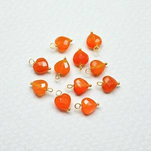 Colgante de Plata 925 con Corazón y Gema Envuelto en Alambre - Joyería Artesanal al por Mayor - Product Image 3