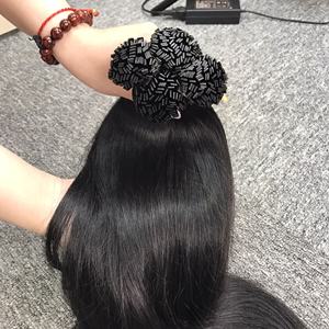 Vente en gros d'extensions de cheveux humains Remy vietnamiens noirs naturels droits meilleure qualité Machine Double trame pointe plate directe Vietnam - Product Image 4