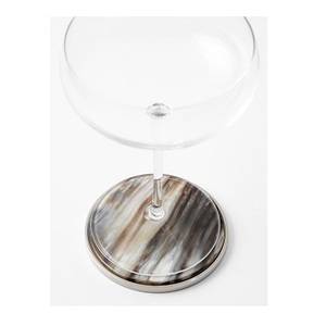 Unique Design Horn Coaster Buffalo horn Coaster Tea Coaster Place Mats Natural Square Horn Coaster At factory Wholesale Price - Product Image 3