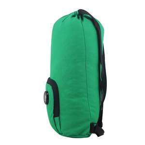 Mochila de yute con cordón Arctic Fox para niños, bolsa deportiva impermeable con cremallera, color verde manzana - Product Image 2