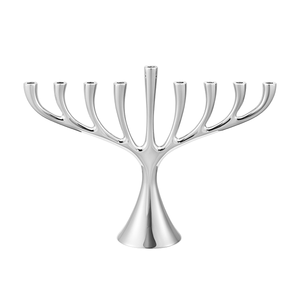 Menorá de Hanukkah de 9 Brazos, Candelabro Judío de Alta Calidad - Product Image 6