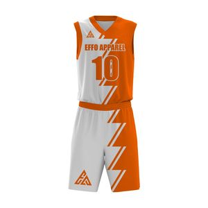 Conjuntos de Uniformes de Baloncesto para Hombre, Sublimados, Transpirables, de Secado Rápido, Cómodos, Personalizables, 100% Poliéster, Tallas Personalizables - Product Image 4