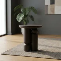 Table basse en bois moderne minimaliste SUNWOODD EXPO, faite à la main, facile à nettoyer, meubles de salon