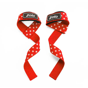 Correas de Levantamiento de Pesas con Estampado de Estrellas al por Mayor, Proveedor de Equipos de Soporte para Muñecas Acolchados de Neopreno de Marca Privada - Product Image 1