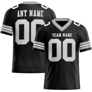 Vente en gros directe OMMIZ INDUSTRY Maillot de football authentique personnalisé en maille verte et or-blanc - Product Image 4