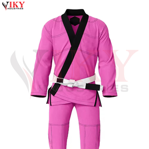 Trajes de Judo Rosa para Mujer, Transpirables, 100% Algodón, Ropa de Artes Marciales con Movimiento Fácil, Uniforme al por Mayor, Trajes de Judo Ligeros - Product Image 4