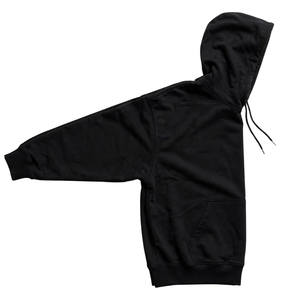 Sudadera con Capucha Negra de Manga Larga con Estampado Gráfico de Auto y Bolsillo Canguro, Ropa Casual Urbana al por Mayor - Product Image 3