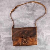 Tas Selempang Pria Kulit Asli Vintage Berkualitas Premium, Rantai Bergaris, Mewah, Tahan Lama, Ringan, Berkualitas Tinggi, dengan Kancing, untuk Laptop