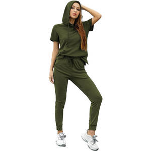 Ensemble de vêtements de sport pour femmes sur mesure, séchage rapide, vente en gros, ensemble de fitness personnalisé pour femmes, ensemble de 2 pièces pour femmes, vêtements de sport avec logo - Product Image 1