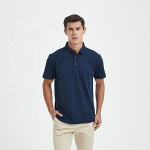 Camiseta de Manga Corta para Hombre, Tejida, 100% Algodón, Transpirable, Informal, con Impresión Personalizada y Logotipo Bordado en la Parte Delantera - Product Image 1