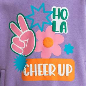 เสื้อฮู้ดเด็กผู้หญิง ผ้าฝ้ายขนแกะ นุ่มสบาย สำหรับฤดูหนาว เสื้อสเวตเชิ้ตผ้าเฟรนช์เทอร์รี่ สำหรับเด็กทารกและเด็กเล็ก สวมใส่สบายๆ เสื้อฮู้ดเด็กผู้หญิง - Product Image 6