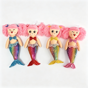 Peluche <span class=keywords><strong>de</strong></span> <span class=keywords><strong>sirena</strong></span> personalizado con cola brillante y colorida, muñeco <span class=keywords><strong>de</strong></span> peluche decorativo para niños, juguete <span class=keywords><strong>de</strong></span> <span class=keywords><strong>sirena</strong></span> con pelo <span class=keywords><strong>de</strong></span> hilo suave. - Product Image 6