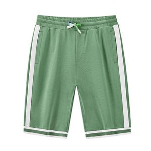 Conjunto Casual de 2 Piezas para Hombre, Camisa y Pantalones Cortos de Verano, Transpirable, 100% Algodón de Rizo - Product Image 3