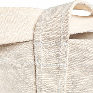 Spacious Reusable Thick Canvas Tote Bag with Pocket Premium Fabric Design for Wholesale and Bulk Orders - Product Image 6