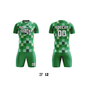 Maillot de football 2026 personnalisé imprimé par transfert thermique, short respirant à séchage rapide, uniforme d'équipe, tenue d'entraînement de football pour jeunes - Product Image 1