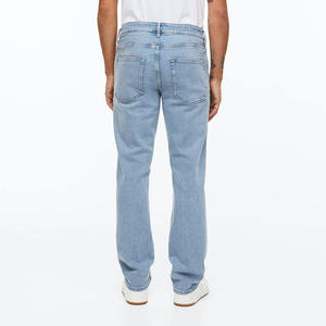 High Quality Customized Made Men Denim <b>Pants</b> Premium Quality Fashionable High Waist Men Denim Jean - Product Image 4