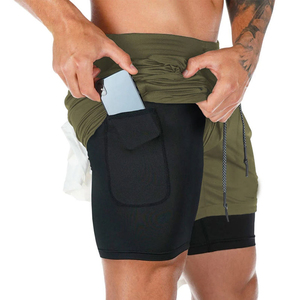 Ropa para Hombre, Pantalones Cortos Deportivos para Gimnasio, Pantalones Cortos de Entrenamiento para Hombre, Diseña Tus Propios Pantalones Cortos Deportivos de Alta Calidad - Product Image 4