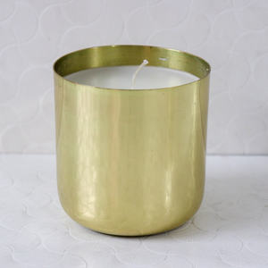 Bocaux à bougies vides de luxe, finition brillante, faits à la main, écologiques, avec couvercles métalliques gravés du logo personnalisé pour la décoration intérieure - Product Image 2