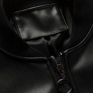 2026 <b>Winter</b> Custom Made Genuine Leather <b>Jacket</b> Vintage Style Breathable High Quality Direct Factory Supply Wholesale Price Men - Product Image 3