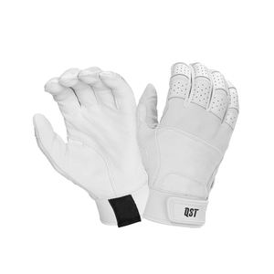 Guantes de Bateo QST al Mejor Precio de Fábrica, Cierre a Presión, para Mano Derecha/Izquierda, para Béisbol y Sóftbol, Antideslizantes, de Cuero Elástico, para Adultos - Product Image 6