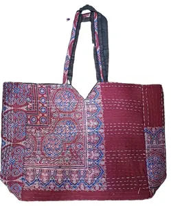 Women shoulder hand bags Indian Designer Embroidery fashion Handmade fabricEthnic Weddinggift Vintage ladies bags BG-18223U