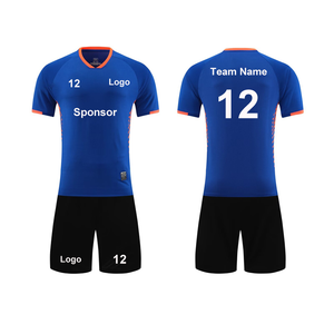 High Quality Breathable Soccer Jersey Set with Shorts for Men - Product Image 3