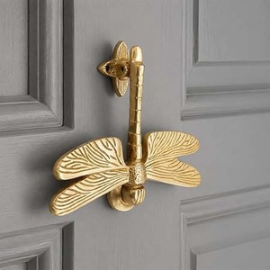 Timbre de puerta de aluminio estilo antiguo hecho a mano con diseño de pájaro, timbre rústico de latón para exteriores - Product Image 5