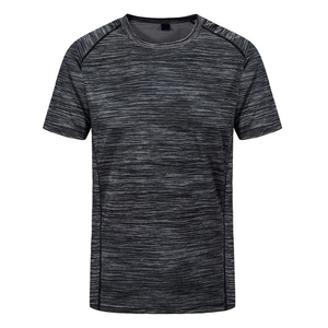 Fabricantes de Camisetas OEM, Camisetas Personalizadas de Algodón 100%, Corte Regular, Manga Corta, Cuello Redondo, Transpirables, de Secado Rápido, para Hombre - Product Image 3