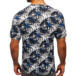เสื้อยืดพิมพ์ลายผ้าฝ้าย 100% ใหม่ รับผลิตแบบ OEM ODM คุณภาพพรีเมียม ขายส่งจำนวนมาก ผลิตเสื้อผ้าแบบซับลิเมชั่นทรานเฟอร์พิมพ์ - Product Image 5