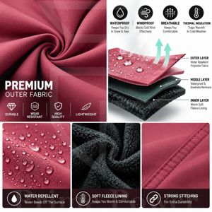 Vestes de ski et de snowboard personnalisées, fabricant OEM, vêtements d'extérieur isolés pour la montagne, vente en gros de vêtements de sport d'hiver - Product Image 5