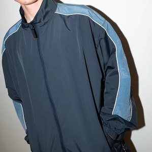 Vinted Top Trending Articles 2026 Custom Logo Reflective Two Piece Sets Nylon Windbreaker Nylon Tracksuit for Unisex - Product Image 4